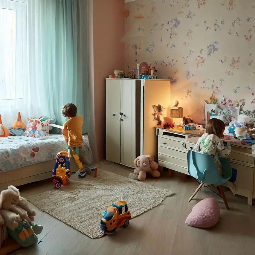 Dětský pokoj pro dvě děti v paneláku
