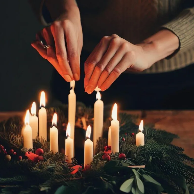 Jak zapalovat svíčky na adventním věnci