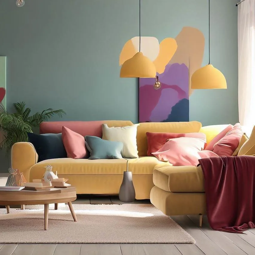 Jakou barvou malovat stěny v obýváku pro skvělý vzhled a atmosféru