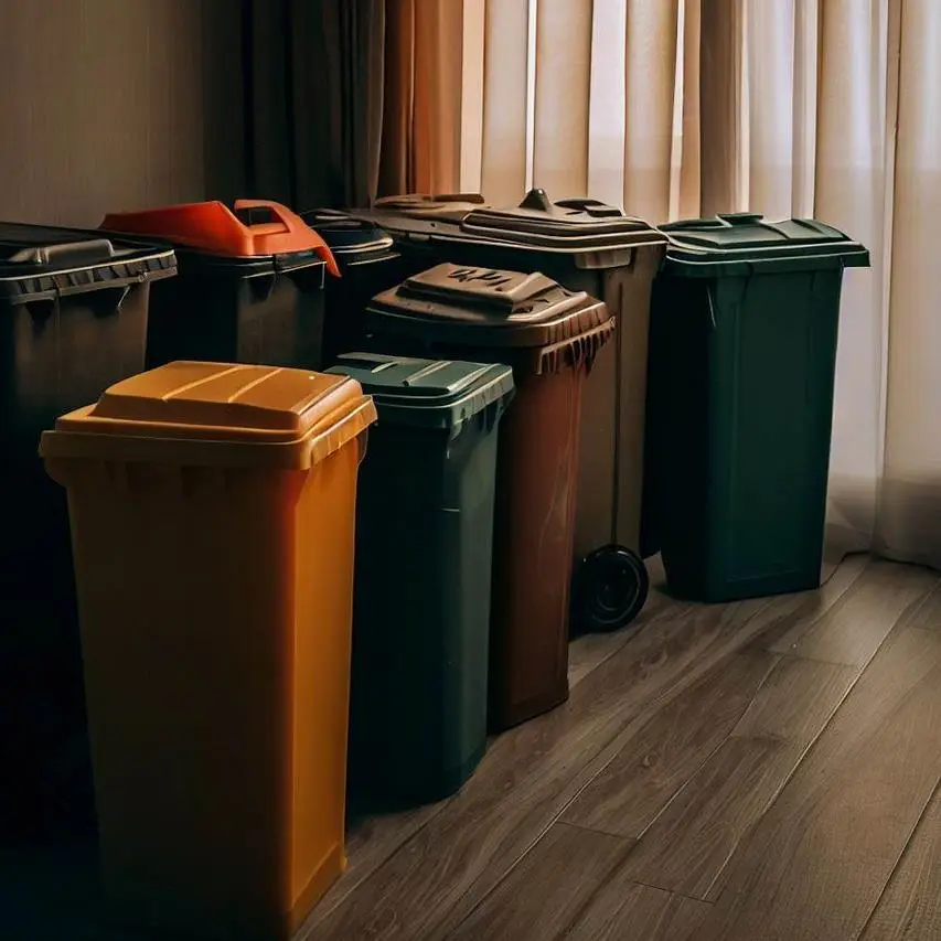 Koše na tříděný odpad do bytu