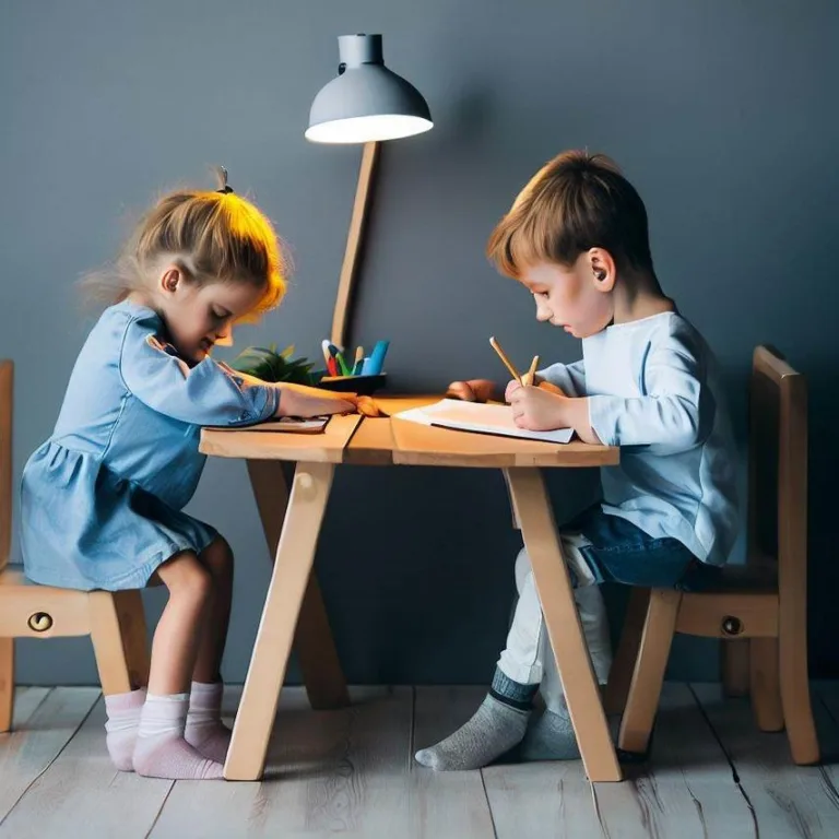 Psací stůl pro dvě děti