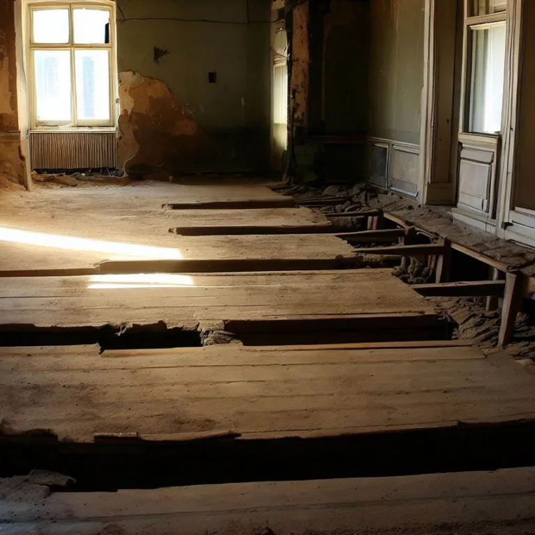 Rekonstrukce podlahy ve starém domě